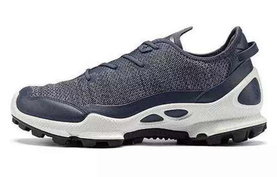 Кроссовки ecco Walking C Lifestyle Shoes Men Low-top Dark Blue, темно-синий
