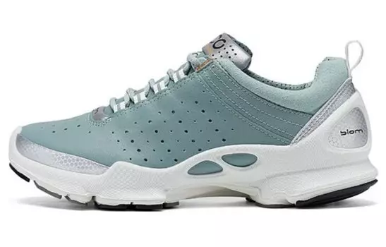 Кроссовки ecco Walking C Lifestyle Shoes Women's Low-top Ice Flowers Green, зеленый