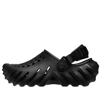 Кроссовки echo clog sandals 'black' Crocs, черный