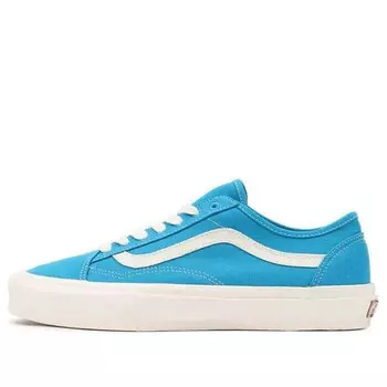 Кроссовки eco theory old skool tapered 'blue white' Vans, синий