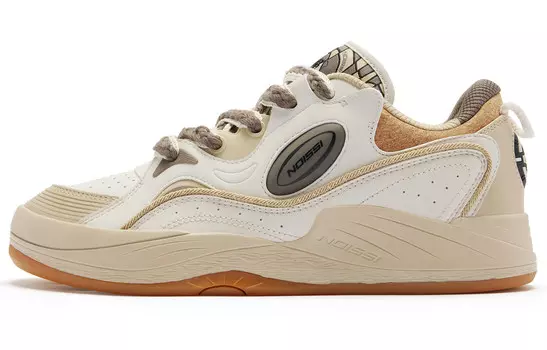 Кроссовки Egg Shoes Кроссовки мужские с низким верхом цвета пюре цвета молочного чая Qiaodan