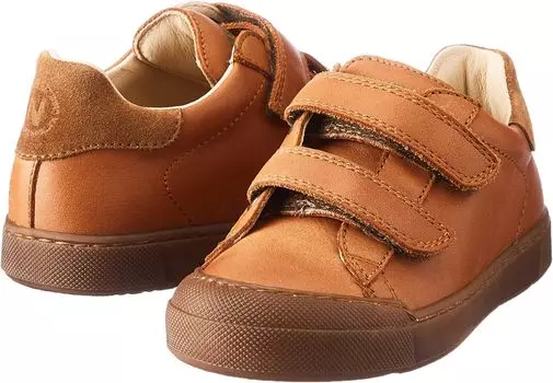 Кроссовки Eindhoven VL AW22 Naturino, цвет Cognac/Green