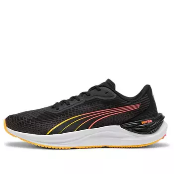 Кроссовки electrify nitro 3 'black sun stream' Puma, черный