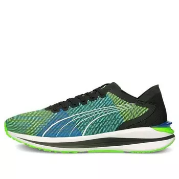 Кроссовки electrify nitro 'ultra blue green glare' Puma, синий