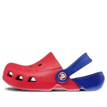 Кроссовки electro clogs 'red blue' Crocs, красный