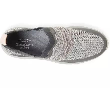 Кроссовки Elena Stretch Mesh Slip-On Original Comfort by Dearfoams, серый