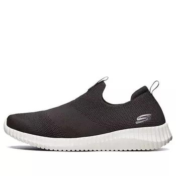 Кроссовки elite flex slip-on shoes 'black' Skechers, черный
