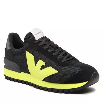 Кроссовки Emporio Armani, черный