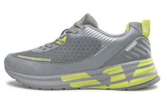 Кроссовки EMPORIO ARMANI EA7 Lifestyle Shoes Men Low-top Dusty Green, зеленый