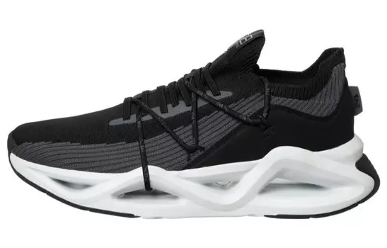 Кроссовки EMPORIO ARMANI EA7 Lifestyle Shoes Men Low-top Black, черный