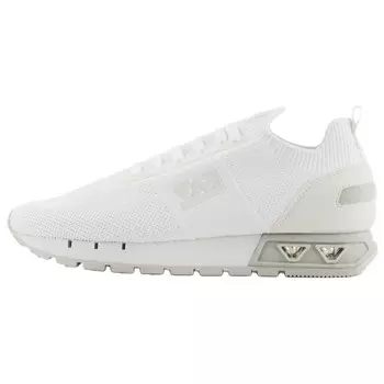 Кроссовки EMPORIO ARMANI EA7 Lifestyle Shoes Unisex Low-top White, белый