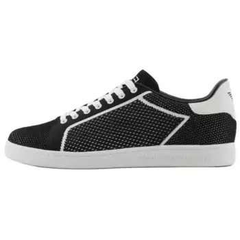 Кроссовки EMPORIO ARMANI EA7 Skateboarding Shoes Men Low-top Black, черный