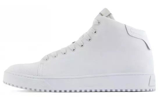 Кроссовки EMPORIO ARMANI EA Skateboarding Shoes Men High-top White, белый
