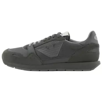 Кроссовки EMPORIO ARMANI Lifestyle Shoes Men Low-top Dark Green, темно-зеленый