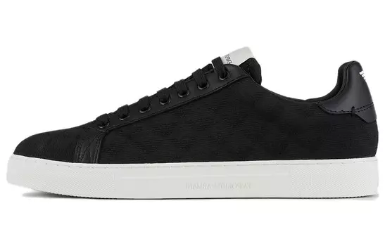 Кроссовки Emporio Armani Skateboarding, черный/белый