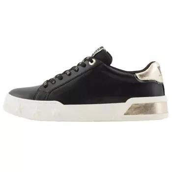 Кроссовки EMPORIO ARMANI Skateboarding Shoes Men Low-top Black, черный