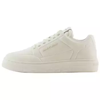 Кроссовки EMPORIO ARMANI Skateboarding Shoes Women's Low-top White, белый