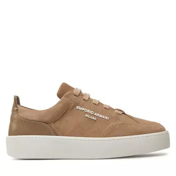 Кроссовки Emporio Armani X3X207 XR158 00085 Sabbia, коричневый