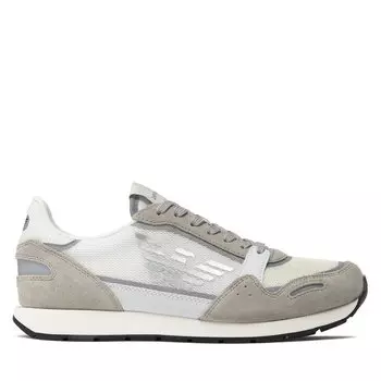Кроссовки Emporio Armani X4X537 XM678 Q825 Plast/Opt.Wht/Off Wh, серый