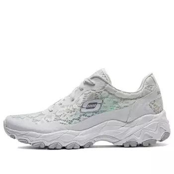 Кроссовки encore low top white Skechers, белый