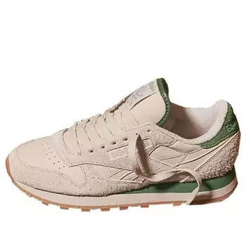 Кроссовки end. x classic leather 'boules club' Reebok, мультиколор