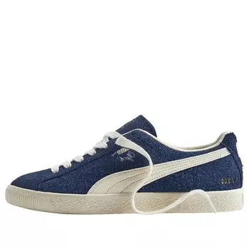 Кроссовки end. x clyde og '50th anniversary - navy' Puma, синий