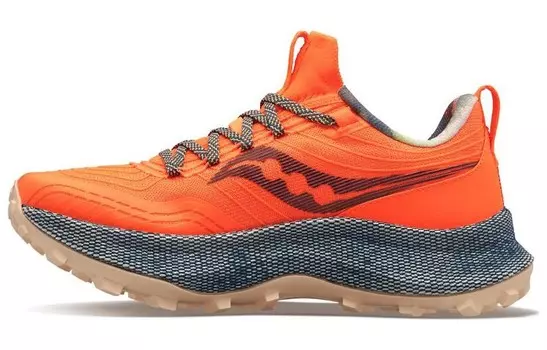 Кроссовки Endorphin для бега мужские с низким верхом оранжевого цвета Saucony