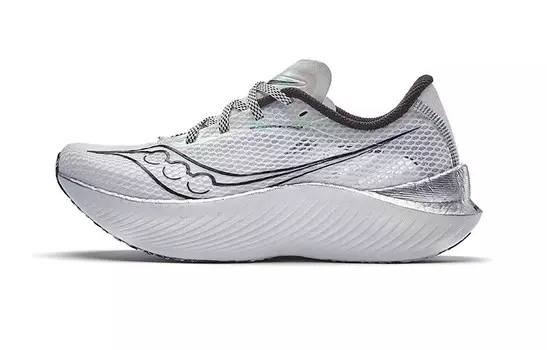 Кроссовки Endorphin Pro 3 женские с низким верхом, белые/черные Saucony