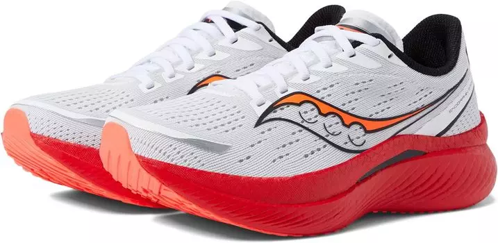 Кроссовки Endorphin Speed 3 Saucony, цвет White/Black/Vizi