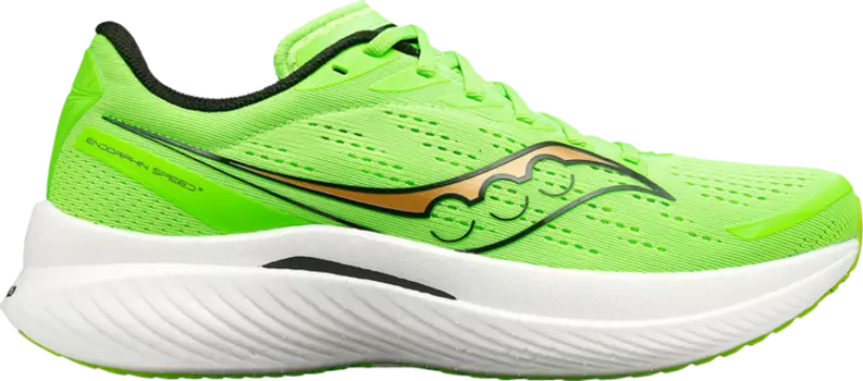 Кроссовки Endorphin Speed 3 'Slime Gold', зеленый