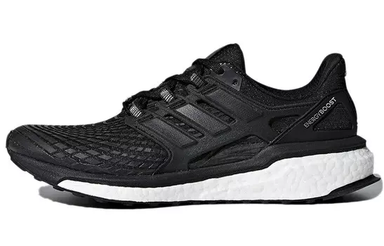 Кроссовки Energy Boost женские с низким верхом, черные/белые Adidas
