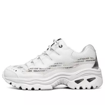 Кроссовки energy low top running shoes white/black Skechers, белый