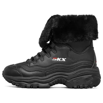 Кроссовки energy running shoes black Skechers, черный