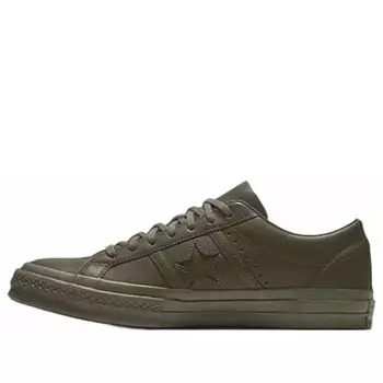 Кроссовки engineered garments x one star 'olive' Converse, черный