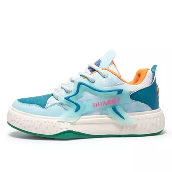 Кроссовки ENRICO COVERI Skateboarding Shoes Men Low-top, белый/серый