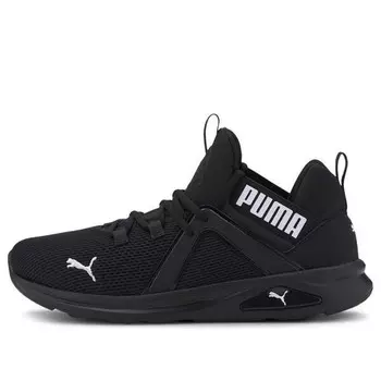 Кроссовки enzo 2 wide low top running shoes black Puma, черный