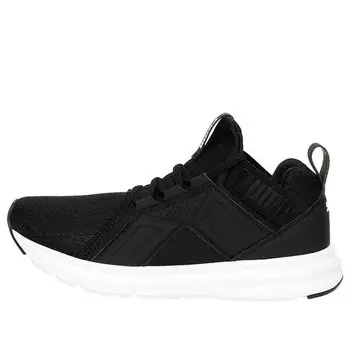 Кроссовки enzo wn running shoes black/white Puma, черный