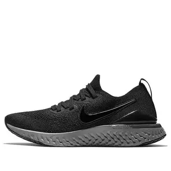 Кроссовки epic react flyknit 2 Nike, черный