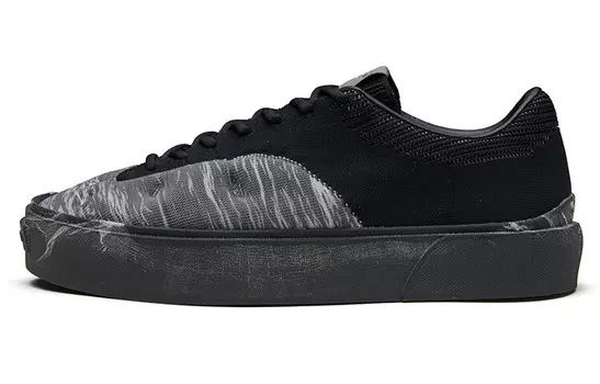 Кроссовки EQLZ Fault Skateboarding Shoes Unisex Low-top Black, черный