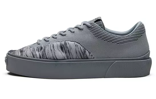 Кроссовки EQLZ Fault Skateboarding Shoes Unisex Low-top Gray, цвет Phantom