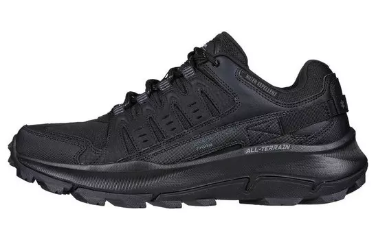 Кроссовки Equalizer 5.0 для походов мужские с низким верхом черного цвета Skechers