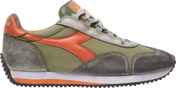 Кроссовки Equipe H Dirty Stone Wash Evo Green Loden, зеленый