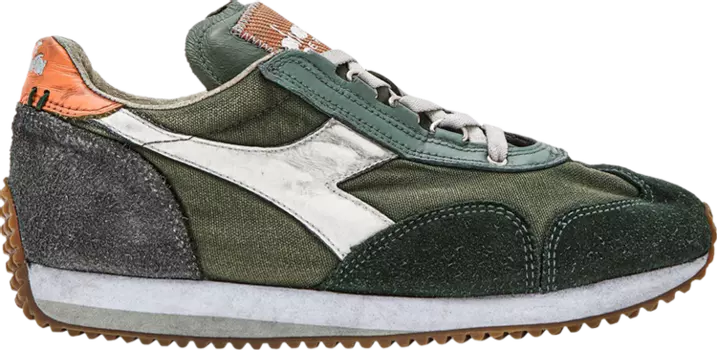 Кроссовки Equipe H Dirty Stone Wash Evo 'Thyme', зеленый