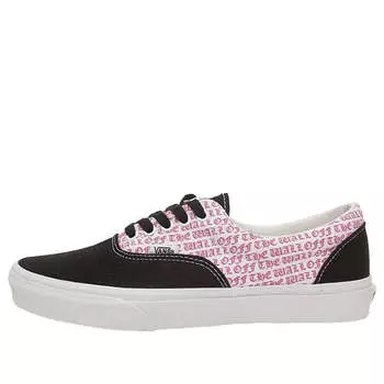 Кроссовки era alphabet black pink Vans, черный