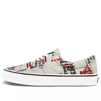 Кроссовки era alphabet gray red 'grey red' Vans, серый