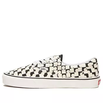 Кроссовки era 'checkerboard - uv ink' Vans, черный
