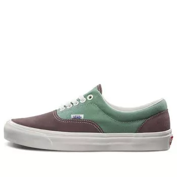Кроссовки era lx suede canvas 'deep taupe dark ivy' Vans, фиолетовый