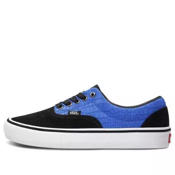 Кроссовки era pro black blue Vans, черный