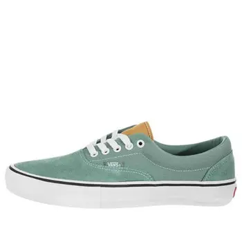 Кроссовки era pro casual skateboarding shoes green Vans, зеленый