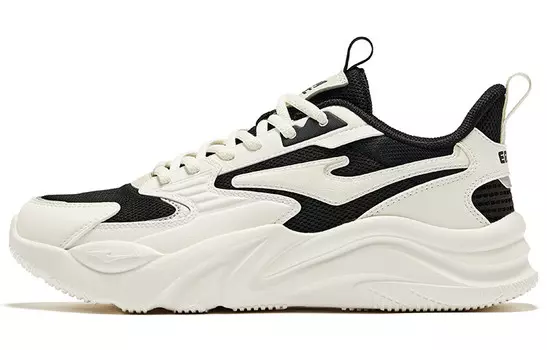 Кроссовки ERKE 2.0 Lifestyle Shoes Women's Low-top Black, белый